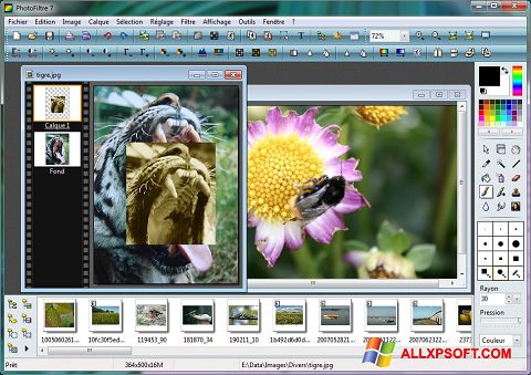 截圖 PhotoFiltre Windows XP