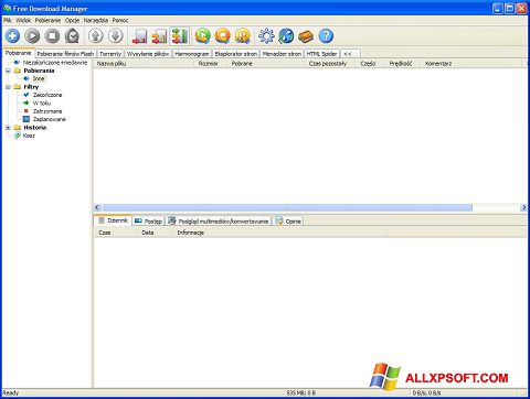 截圖 Free Download Manager Windows XP