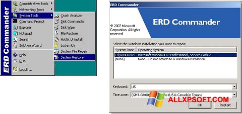 截圖 ERD Commander Windows XP