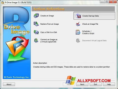 截圖 R-Drive Image Windows XP