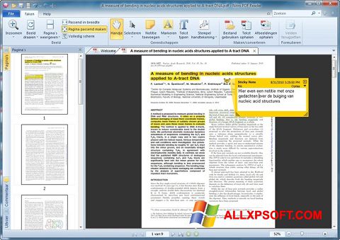 截圖 Nitro PDF Reader Windows XP