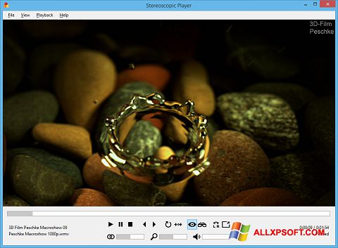 截圖 Stereoscopic Player Windows XP