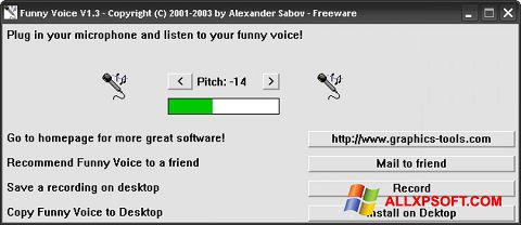 截圖 Funny Voice Windows XP