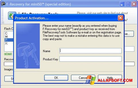 截圖 F-Recovery SD Windows XP