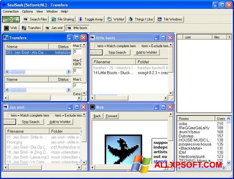 截圖 Soulseek Windows XP