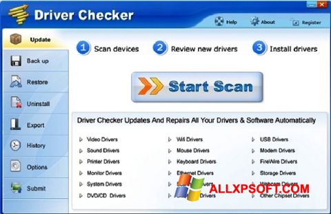 截圖 Driver Checker Windows XP