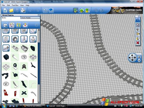 截圖 LEGO Digital Designer Windows XP