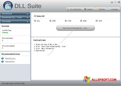 截圖 DLL Suite Windows XP