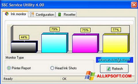 截圖 SSC Service Utility Windows XP