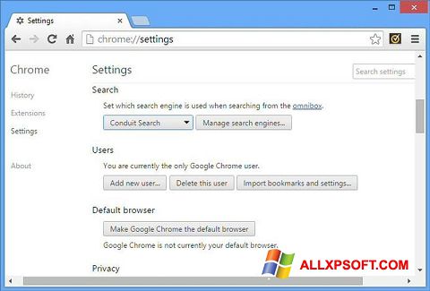 截圖 Chrome Cleanup Tool Windows XP