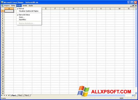 截圖 Excel Viewer Windows XP