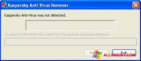 截圖 KAVremover Windows XP