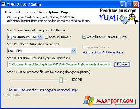 截圖 YUMI Windows XP